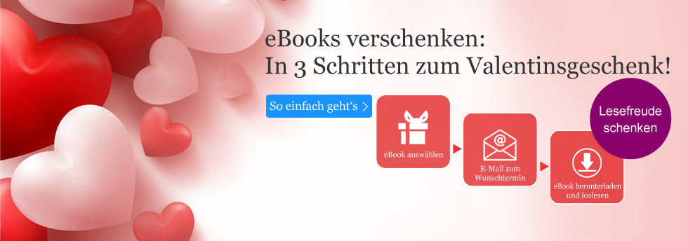 eBooks verschenken zum Valentinstag - so einfach geht's