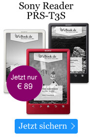 Das Sony Reader Lesepaket von eBook.de - jetzt nur 89 EUR