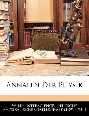 Annalen der Physik, Siebzigster Band als Taschenbuch von Deutsche Physikalische Gesellschaft (1899-1945) - Nabu Press