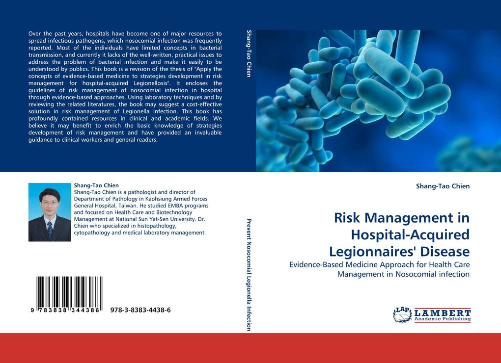 Risk Management in Hospital-Acquired Legionnaires´ Disease als Buch von Shang-Tao Chien - LAP Lambert Acad. Publ.
