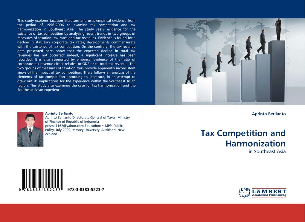 Tax Competition and Harmonization als Buch von Aprinto Berlianto - LAP Lambert Acad. Publ.