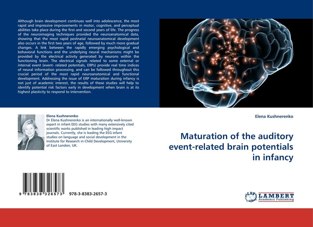 Maturation of the auditory event-related brain potentials in infancy als Buch von Elena Kushnerenko - LAP Lambert Acad. Publ.