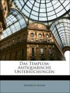 Das Templum: Antiquarische Untersuchungen als Taschenbuch von Heinrich Nissen - Nabu Press