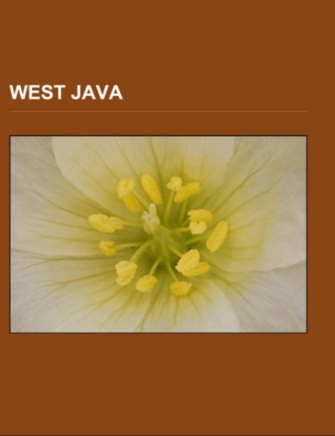 West Java als Taschenbuch von - Books LLC, Reference Series