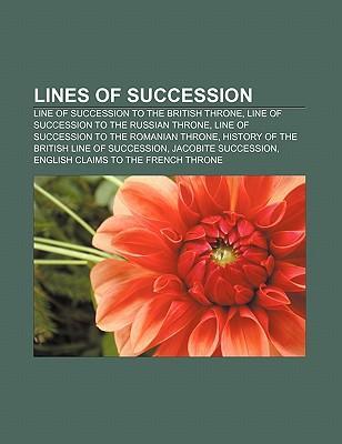 Lines of succession als Taschenbuch von - Books LLC, Reference Series