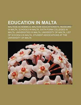Education in Malta als Taschenbuch von - Books LLC, Reference Series