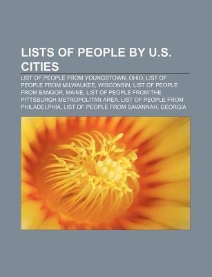 Lists of people by U.S. cities als Taschenbuch von - Books LLC, Reference Series