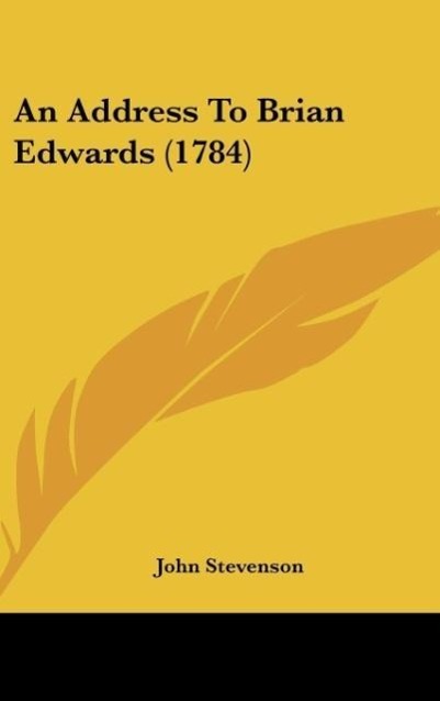 An Address to Brian Edwards (1784)