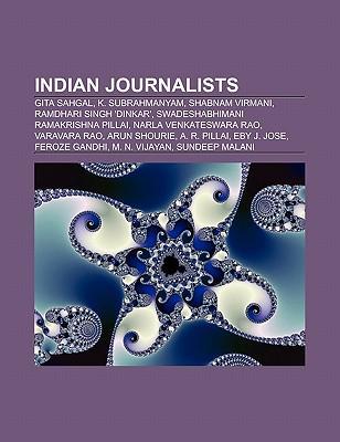Indian journalists als Taschenbuch von - Books LLC, Reference Series