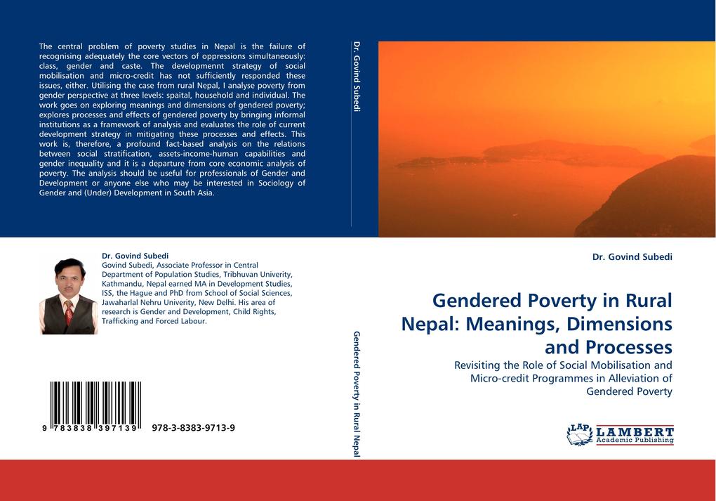 Gendered Poverty in Rural Nepal: Meanings, Dimensions and Processes als Buch von Dr. Govind Subedi - LAP Lambert Acad. Publ.