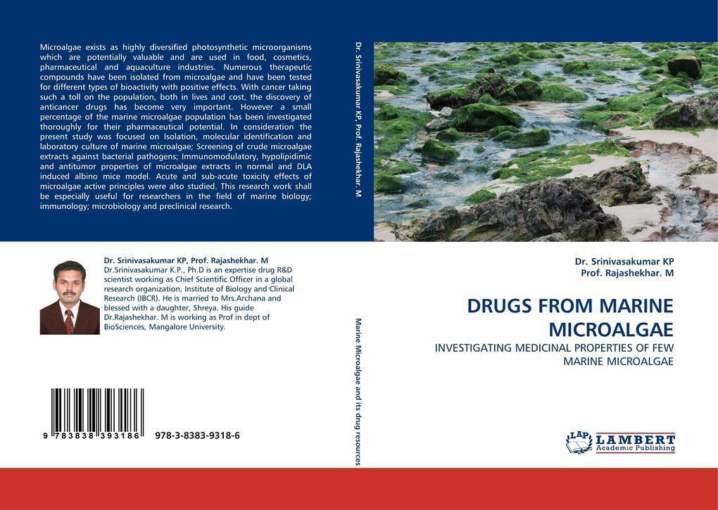 DRUGS FROM MARINE MICROALGAE als Buch von Dr. Srinivasakumar KP, Prof. Rajashekhar. M - LAP Lambert Acad. Publ.