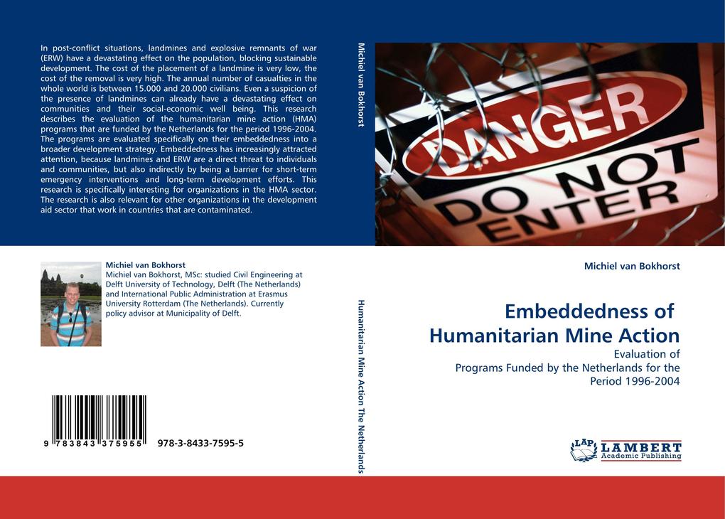 Embeddednessof HumanitarianMineAction als Buch von Michiel van Bokhorst - LAP Lambert Acad. Publ.