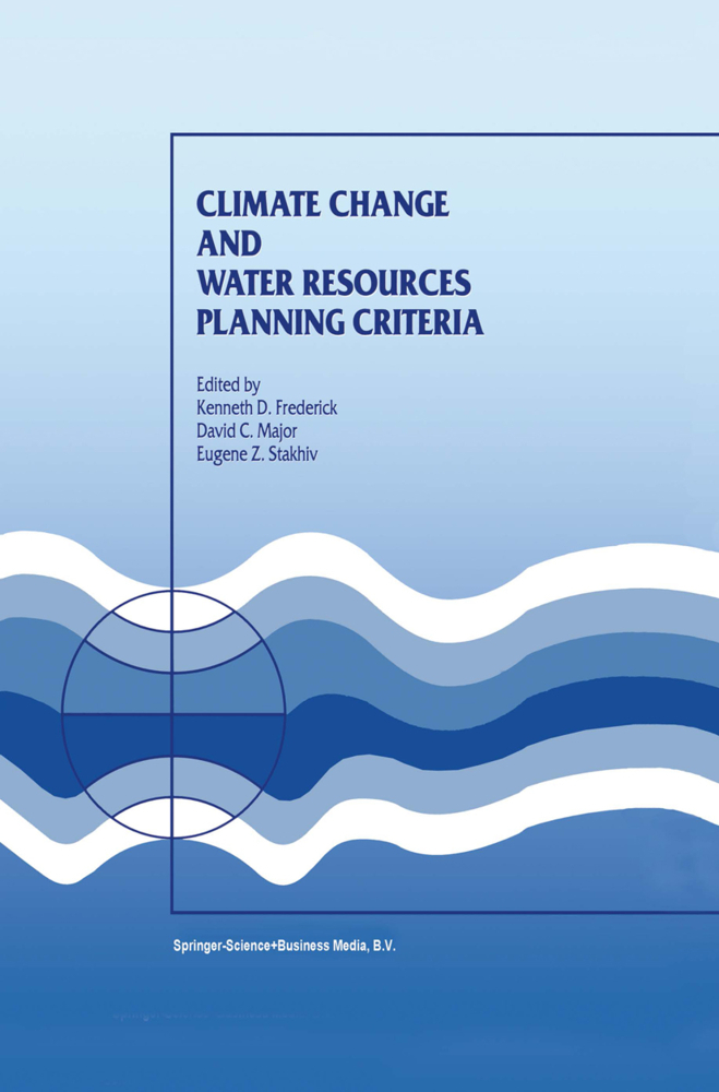 Climate Change and Water Resources Planning Criteria als Buch von - Springer