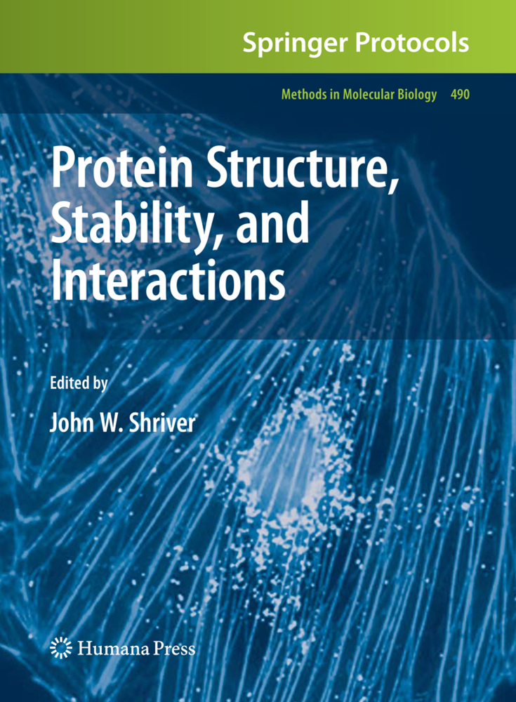 Protein Structure, Stability, and Interactions als Buch von - Humana Press