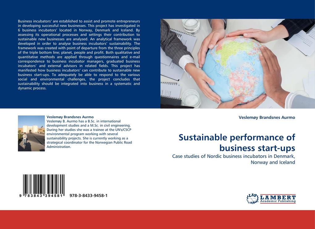 Sustainable performance of business start-ups als Buch von Veslemøy Brandsnes Aurmo - LAP Lambert Acad. Publ.