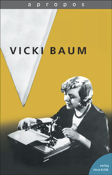 Apropos, Bd.13, Vicki Baum