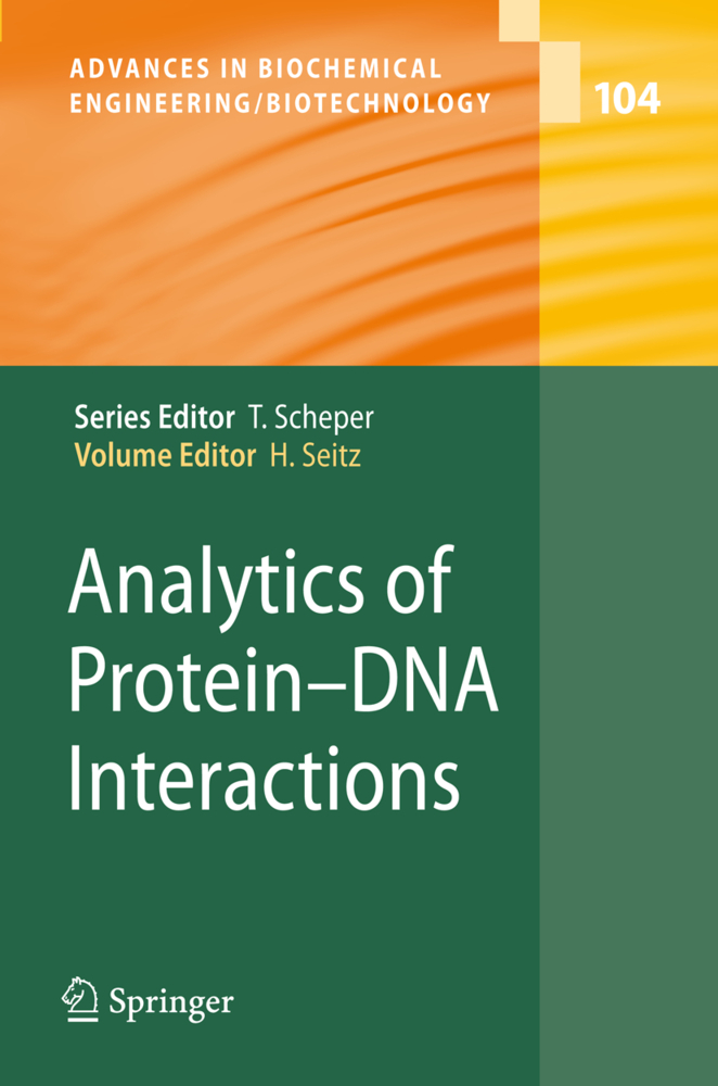 Analytics of Protein-DNA Interactions als Buch von - Springer