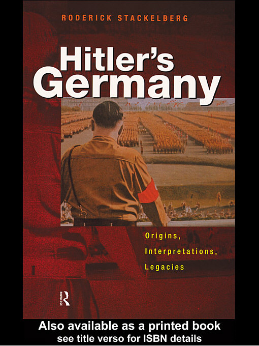Hitler´s Germany als eBook von Roderick Stackelberg - Taylor & Francis