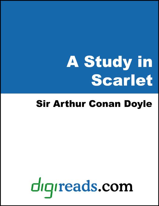 A Study in Scarlet als eBook von Sir Arthur Conan Doyle - Neeland Media