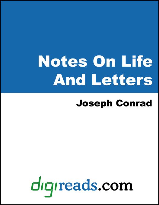 Notes On Life And Letters als eBook von Joseph Conrad - Neeland Media