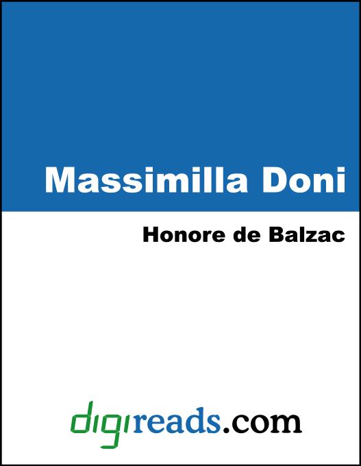 Massimilla Doni als eBook von Honore de Balzac - Neeland Media