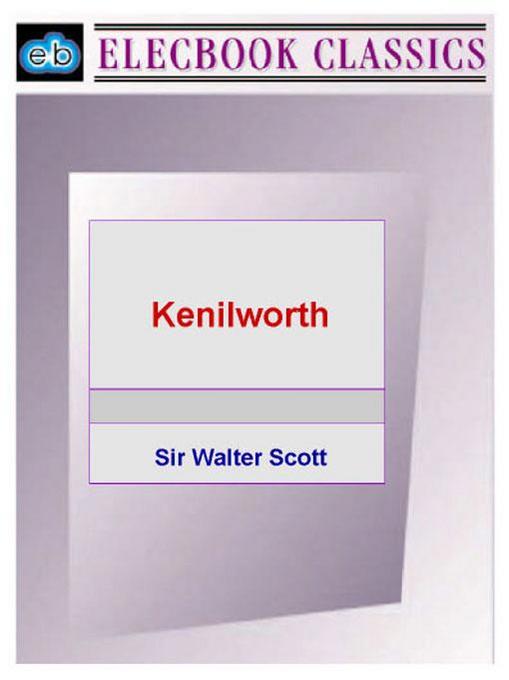 Kenilworth als eBook von Sir Walter Scott - The Electric Book