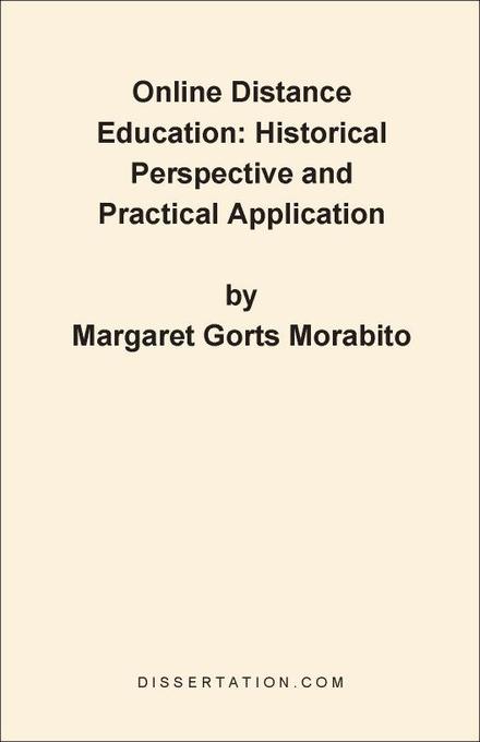 Online Distance Education als eBook von Margaret Gorts Morabito - Universal-Publishers.com