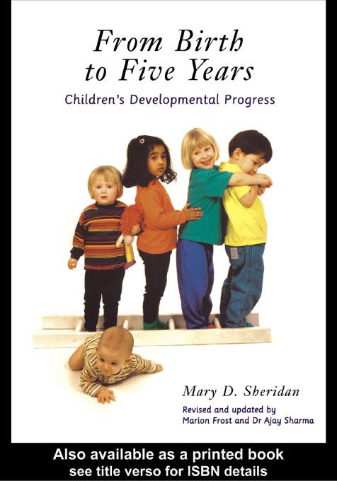 From Birth to Five Years als eBook von Ajay Sharma, Mary D. Sheridan, Marion Frost - Taylor and Francis
