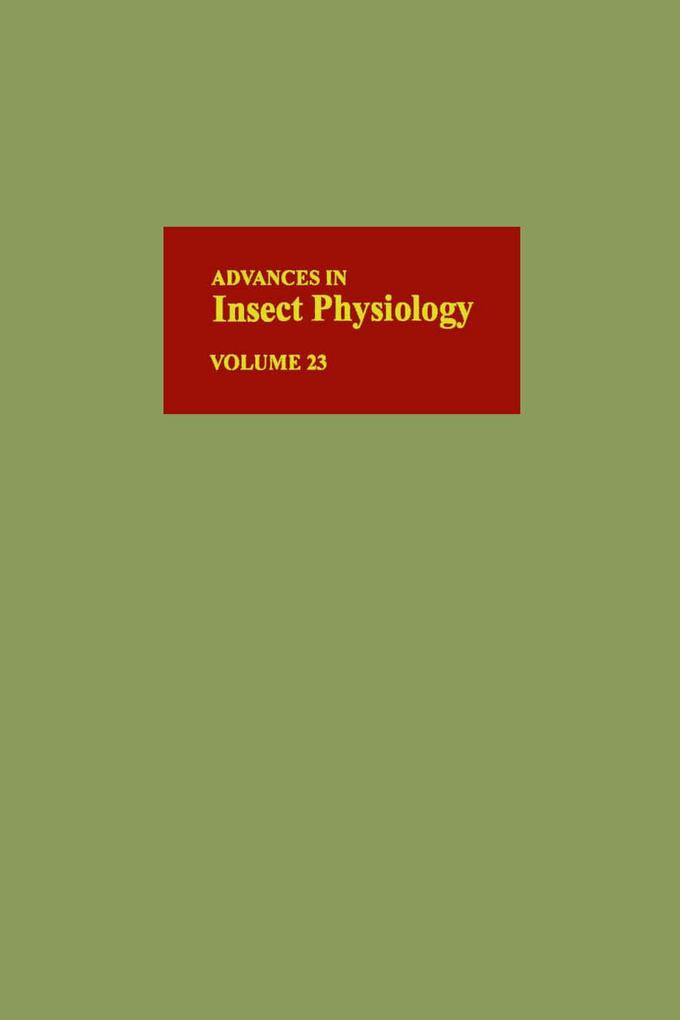 Advances in Insect Physiology als eBook von - Elsevier Science