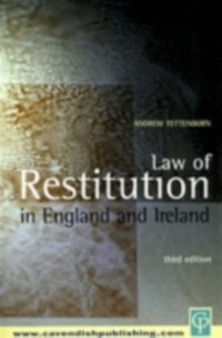 Law of Restitution in England and Ireland als eBook von Andrew Tettenborn - Taylor and Francis