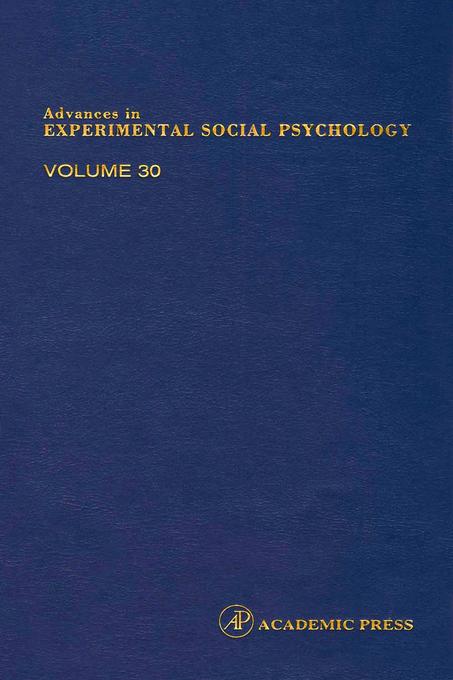 Advances in Experimental Social Psychology als eBook von - Elsevier S&T