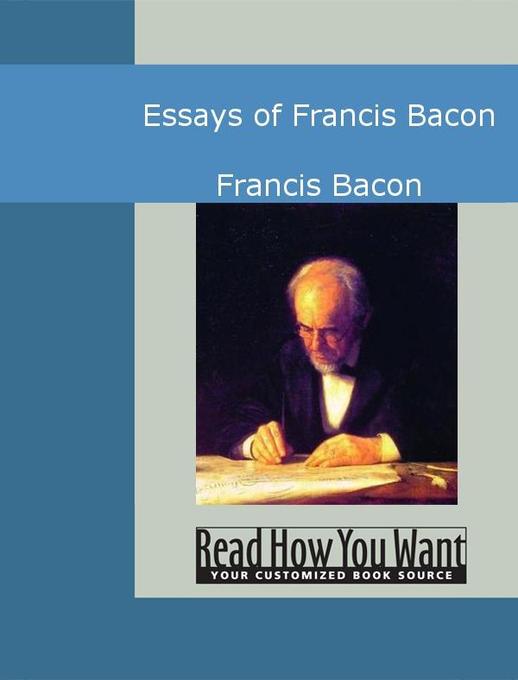 Essays of Francis Bacon als eBook von Francis Bacon - www.ReadHowYouWant.com