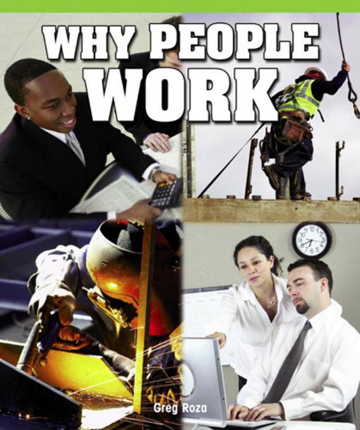 Why People Work als eBook von Greg Roza - Rosen Publishing