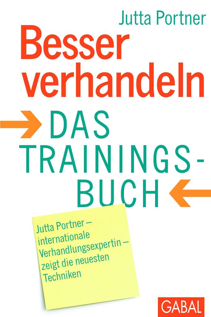 Besser verhandeln als eBook von Jutta Portner - GABAL Verlag