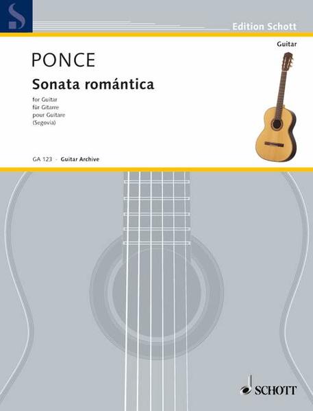 Sonata romántica: Hommage an Franz Schubert. Gitarre. (Edition Schott)