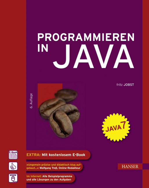 Programmieren in Java als eBook von Fritz Jobst - Carl Hanser Verlag GmbH & Co. KG