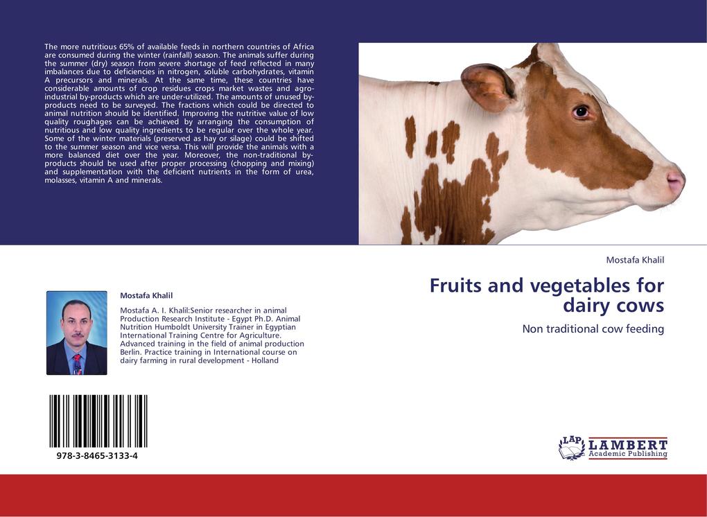 Fruits and vegetables for dairy cows als Buch von Mostafa Khalil - LAP Lambert Acad. Publ.