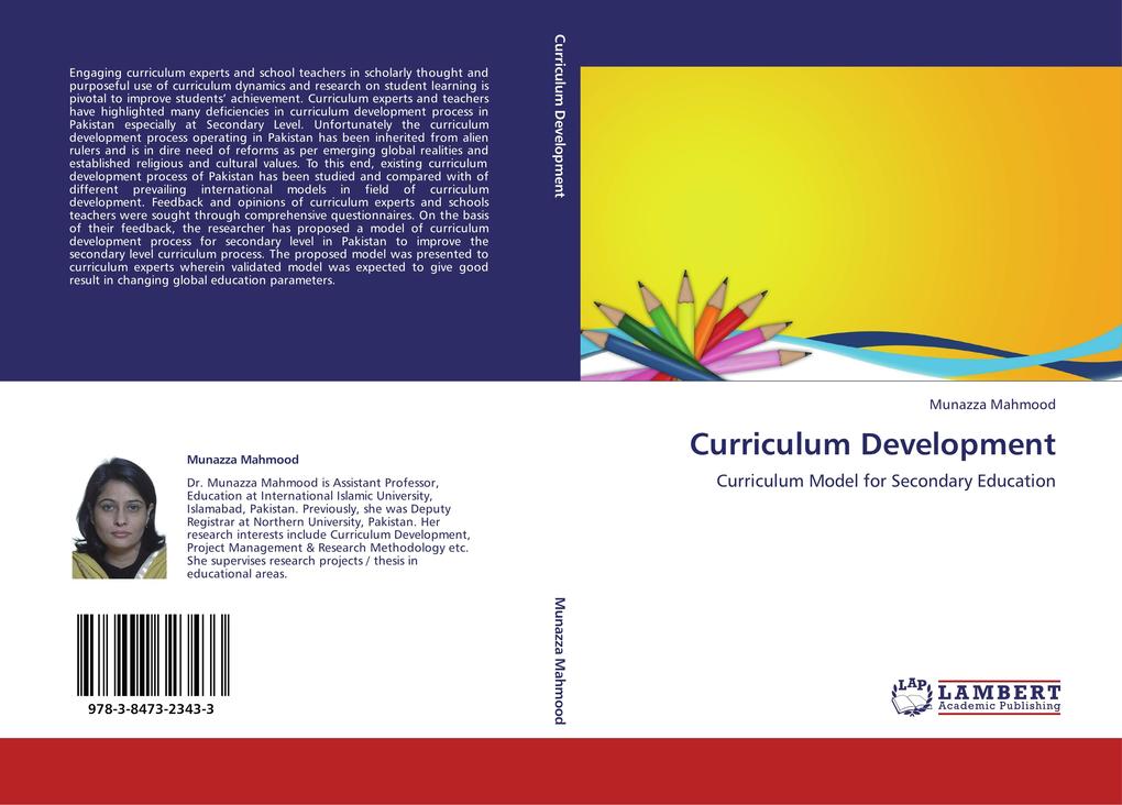 Curriculum Development als Buch von Munazza Mahmood - LAP Lambert Academic Publishing