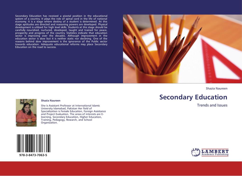 Secondary Education als Buch von Shazia Naureen - LAP Lambert Academic Publishing