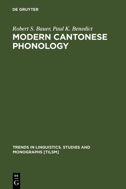 Modern Cantonese Phonology