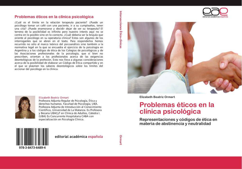 Problemas éticos en la clínica psicológica als Buch von Elizabeth Beatriz Ormart - EAE