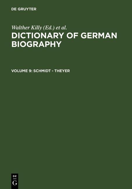 Schmidt - Theyer als eBook von - Gruyter, Walter de GmbH