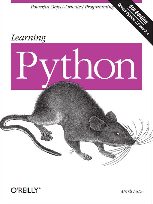 Learning Python als eBook von Mark Lutz - O´Reilly Media