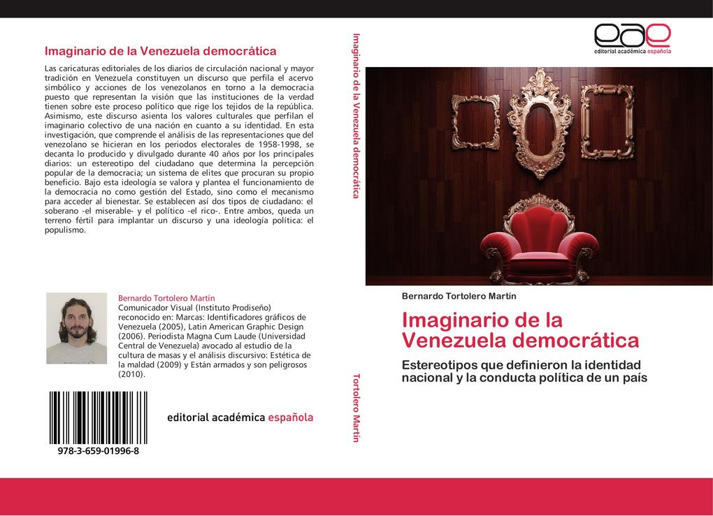 Imaginario de la Venezuela democrática als Buch von Bernardo Tortolero Martín - EAE