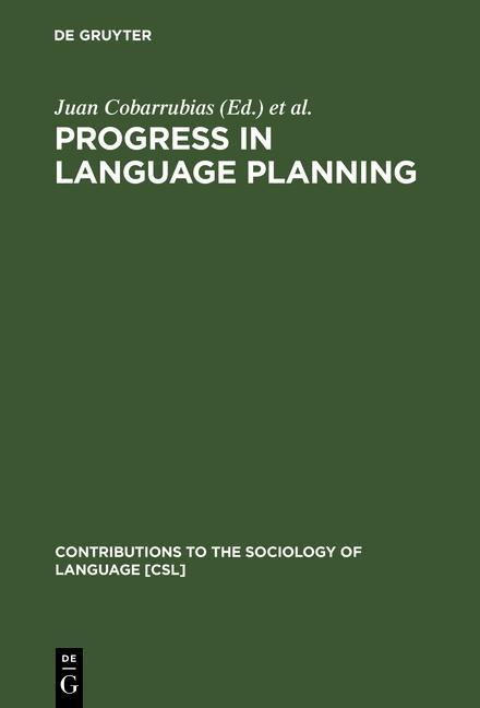 Progress in Language Planning als eBook von - Gruyter, Walter de GmbH