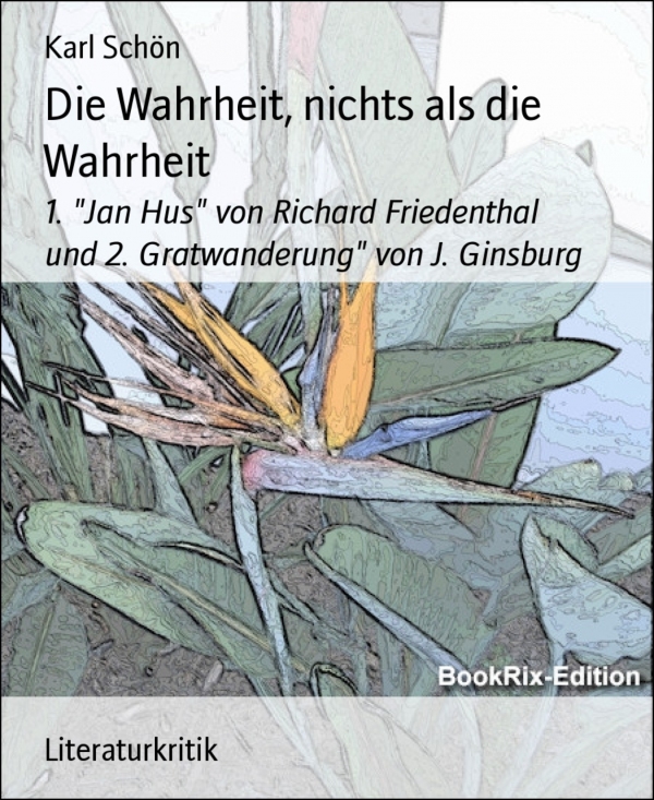Die Wahrheit, nichts als die Wahrheit als eBook von Karl Schön - BookRix GmbH & Co. KG