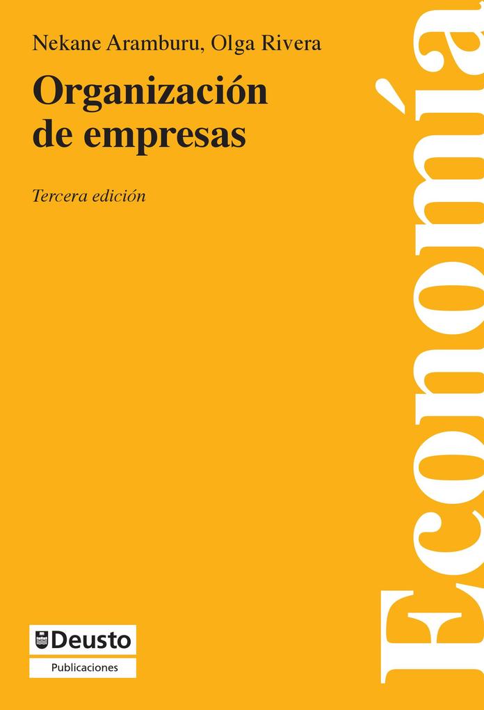 Organización de empresas als eBook von Nekane Aramburu Goya, Olga Rivera Hernáez - Universidad de Deusto