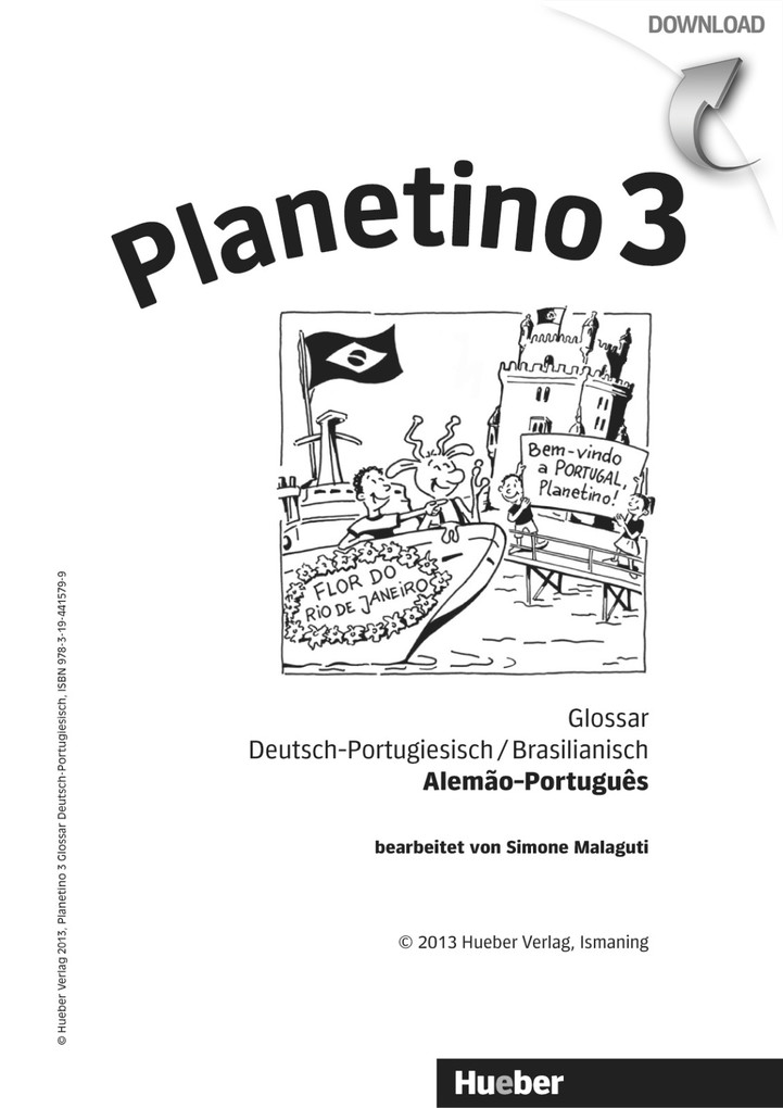 Planetino 3. Glossar Deutsch-Portugiesisch