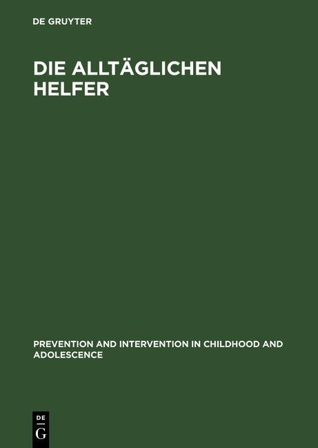Die alltäglichen Helfer als eBook von - Gruyter, Walter de GmbH