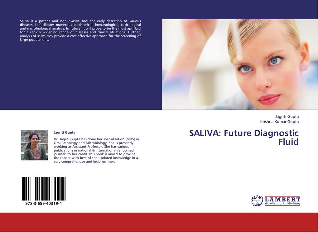 SALIVA: Future Diagnostic Fluid als Buch von Jagriti Gupta, Krishna Kumar Gupta - LAP Lambert Academic Publishing